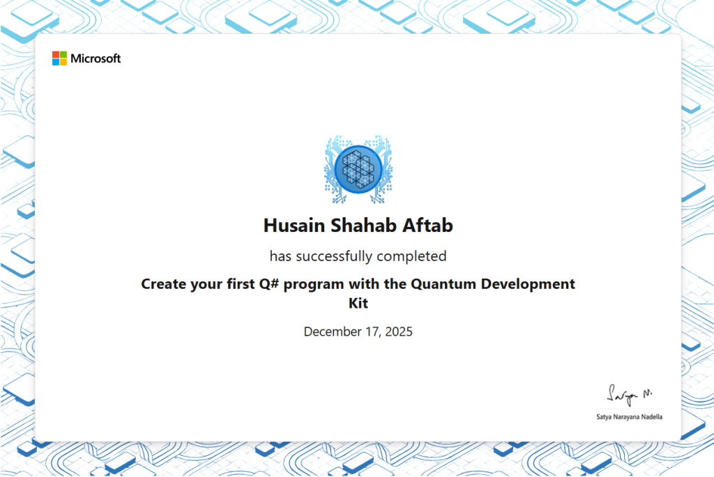 MS First Q Program